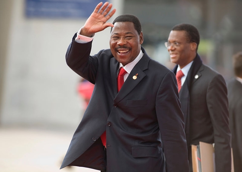 Former Benin president Thomas Boni Yayi.