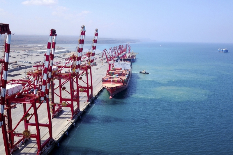 The Doraleh Multi-Purpose Port in Djibouti.