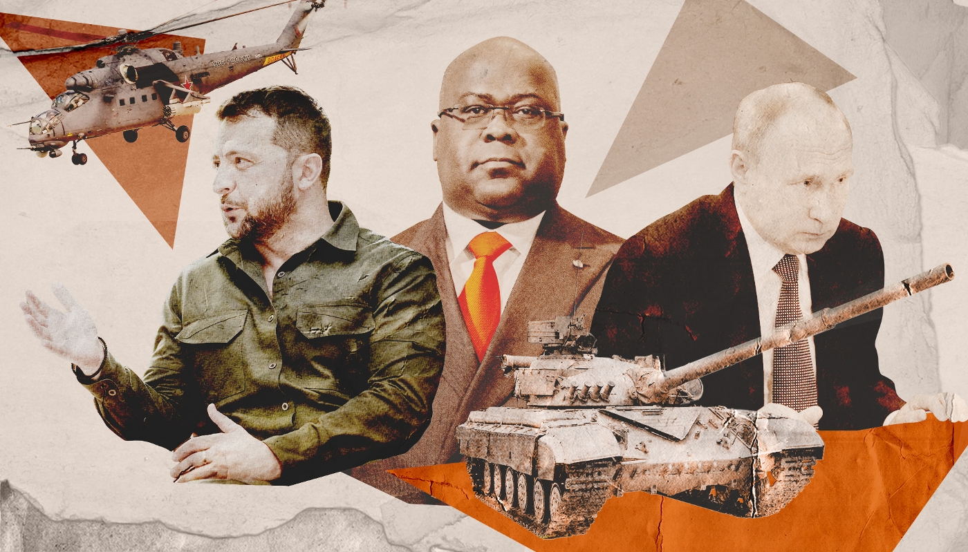 The DRC is in negotiations with both Russia and Ukraine to equip its growing army as it steps up its fight against rebel groups in the East.