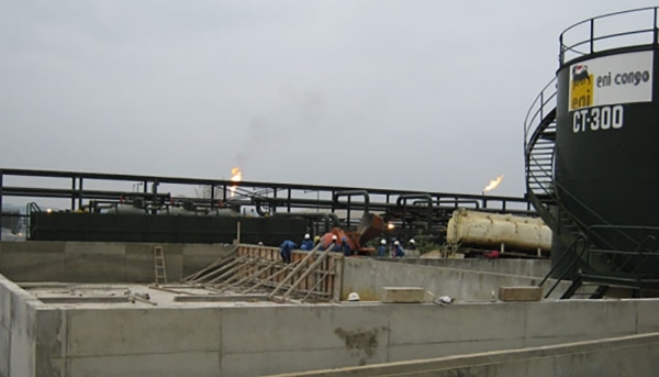 M'Boundi oil field in Congo.