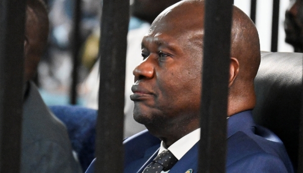 South Sudan’s suspended First Vice President Riek Machar in Juba, on 24 September 2025. 