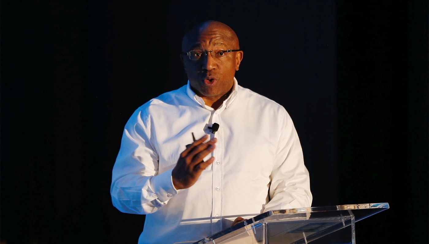 Telecom tycoon Sipho Maseko, in South Africa, in May 2018.