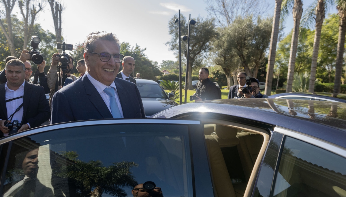 Moroccan PM Aziz Akhannouch in Rabat, 24 December 2024.