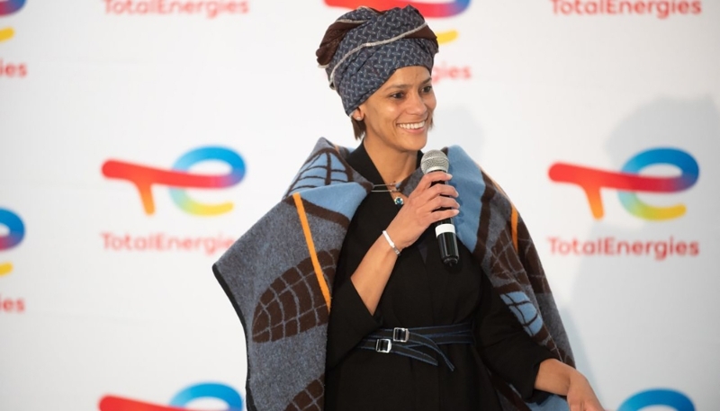 Mariam Kane-Garcia, TotalEnergies' director in Namibia, in September 2023.