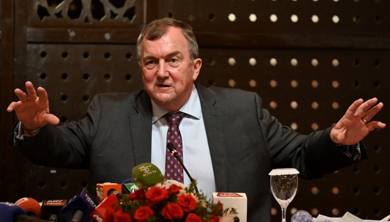 Mark Bristow, Barrick Gold CEO, in Islamabad on 18 July 2022.