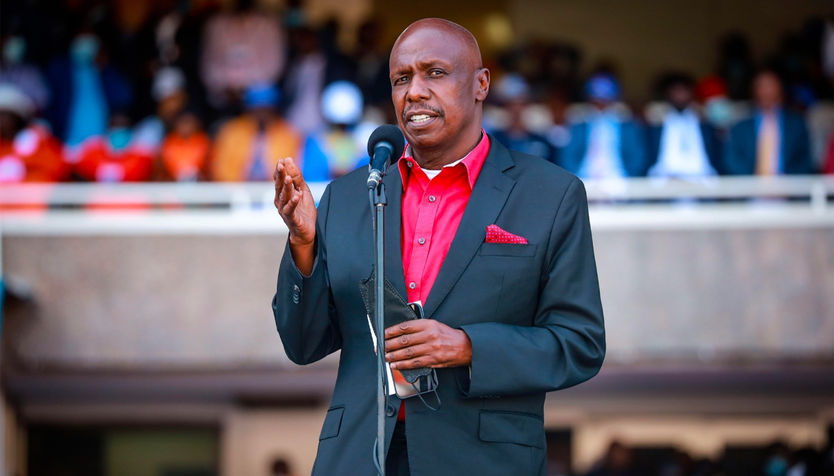 Gideaon Moi, son of former president Daniel arap Moi, in Nairobi in December 2021.