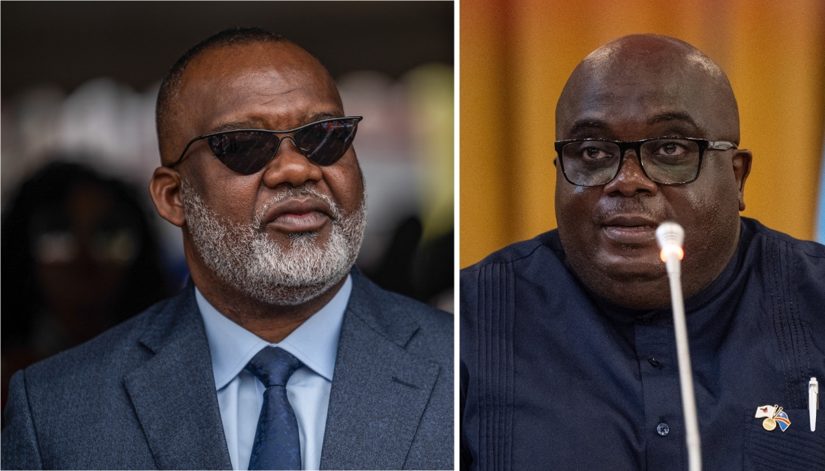 Two of the rebel leaders, Corneille Nangaa and Bertrand Bisimwa.