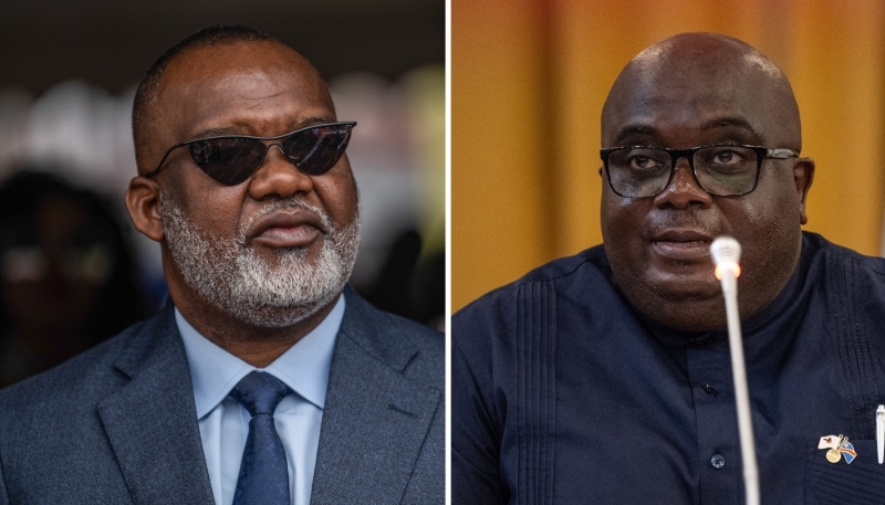 Two of the rebel leaders, Corneille Nangaa and Bertrand Bisimwa.