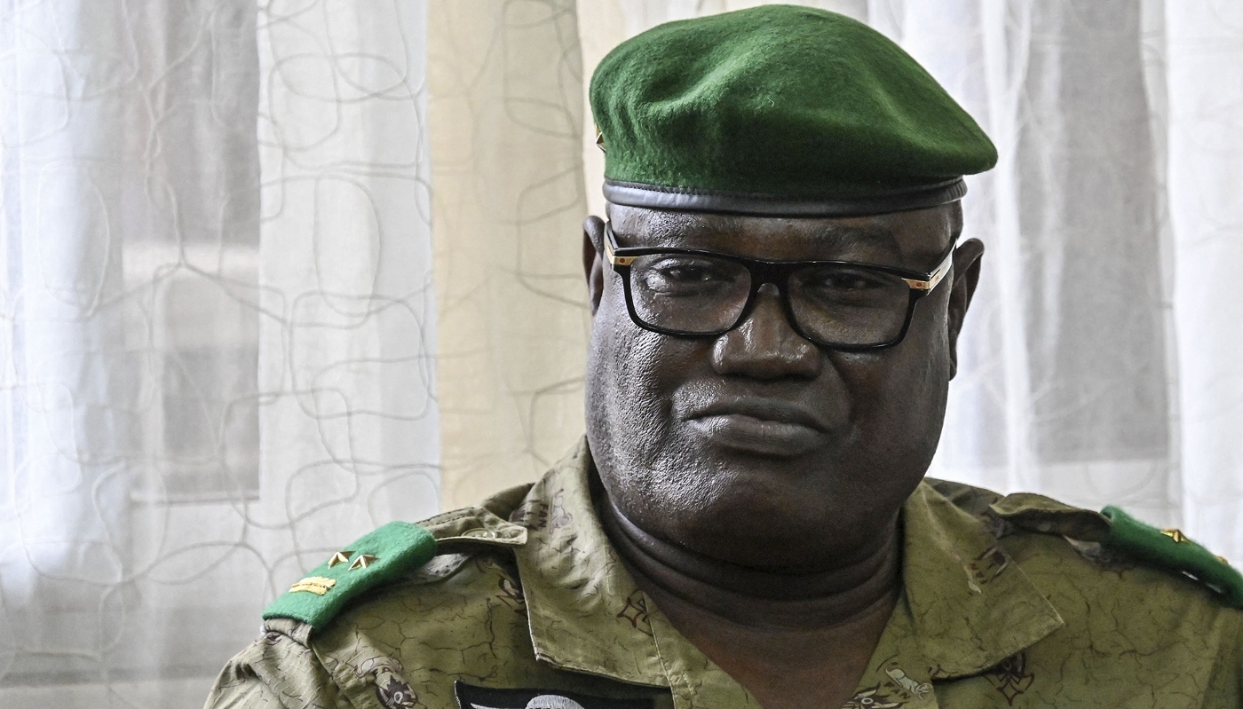General Mohamed Toumba in Niamey, 4 September 2023.