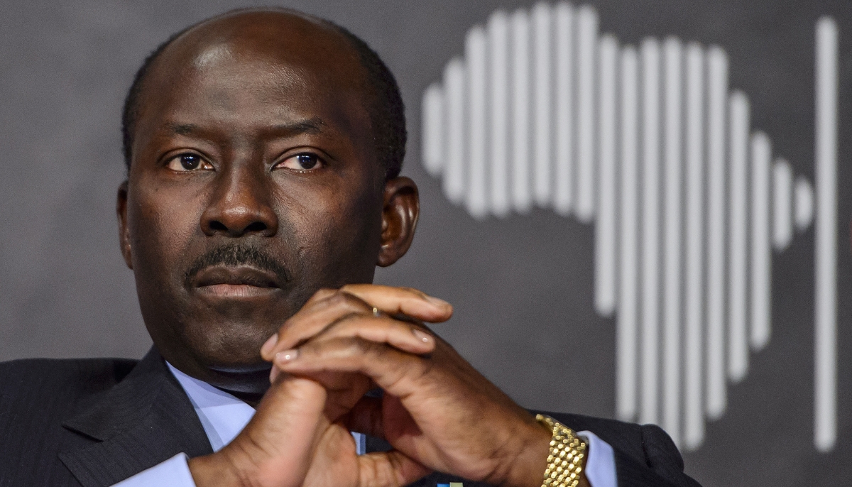 The new Economy Minister, Henri-Claude Oyima, in Geneva, on 21 November 2012.