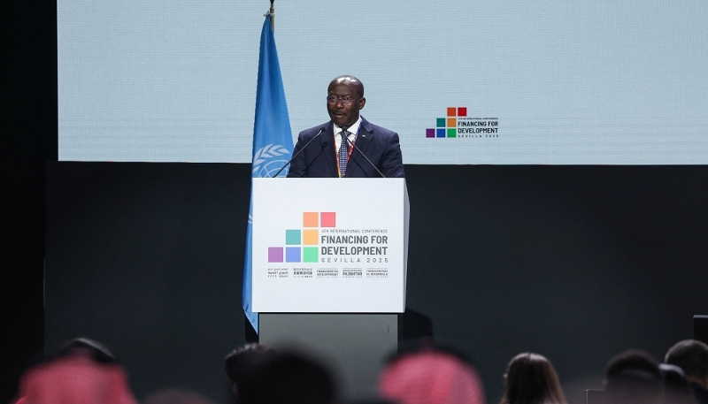 Henri-Claude Oyima in Seville, Spain, in July 2025.