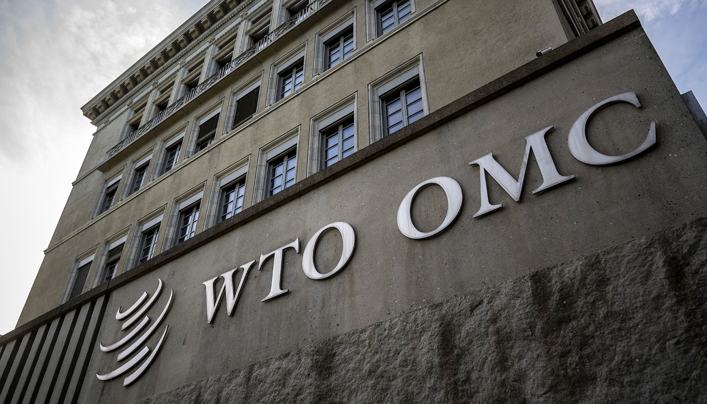 The headquarters of the World Trade Organization (WTO) in Geneva, 5 February 2024.