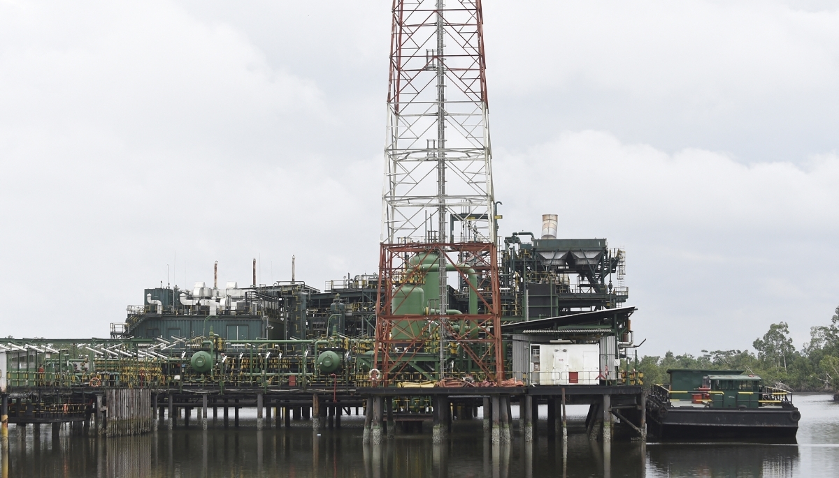 OML 25, located in Akuku Toru district in Rivers State, Nigeria pictured here in August 2017, is part of the licences sold to Vaaris.