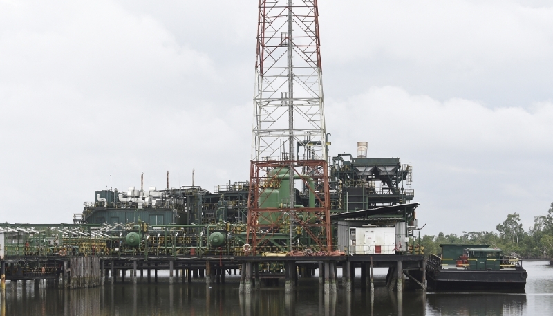 OML 25, located in Akuku Toru district in Rivers State, Nigeria pictured here in August 2017, is part of the licences sold to Vaaris.