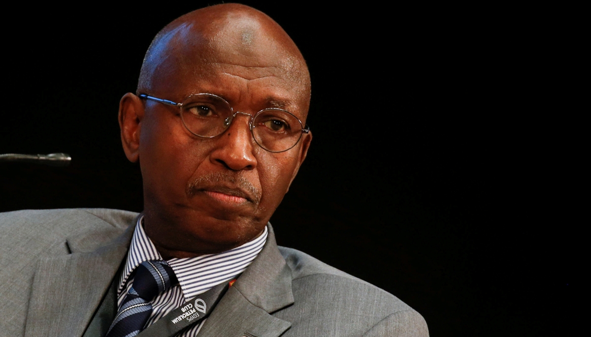 Omar Farouk Ibrahim, Secretary General of the African Petroleum Producers' Organization, in Cairo on 14 February 2022.