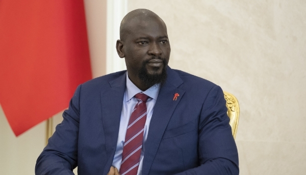 Guinea President Mamadi Doumbouya in Ankara, Turkey, 3 June 2023.