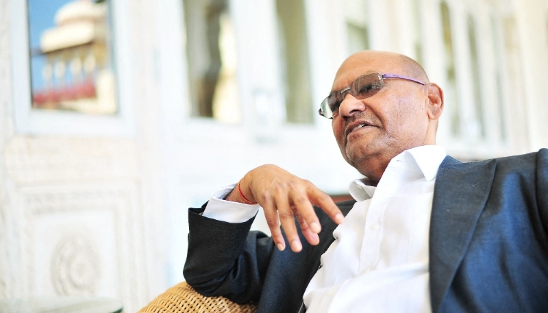 Vedanta Resources Chairman Anil Agarwal in Jaipur, India, 18 November 2015.