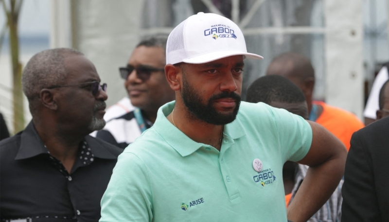 Noureddin Bongo Valentin in Libreville on 1 December 2019.