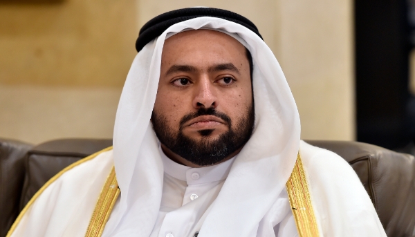 Qatari Minister of State for Foreign Affairs Mohammed bin Abdulaziz Al Khulaifi, in Beirut, on 3 April 2023.