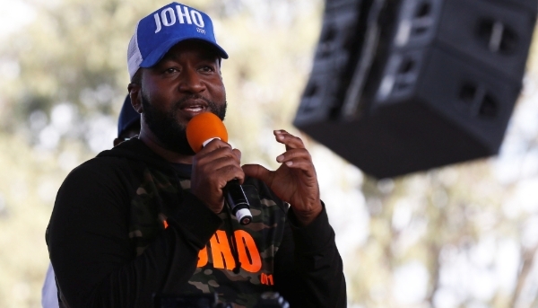 Kenyan Cabinet Secretary for Mining Ali Hassan Joho, in Nairobi, on 5 August 2017.