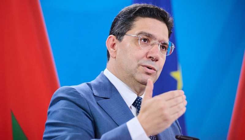 Moroccan Foreign Minister Nasser Bourita in Berlin, June 2024. 