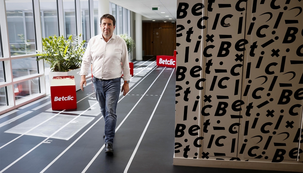 The CEO and founder of Betclic, Nicolas Béraud, in Bordeaux (France) in April 2025.