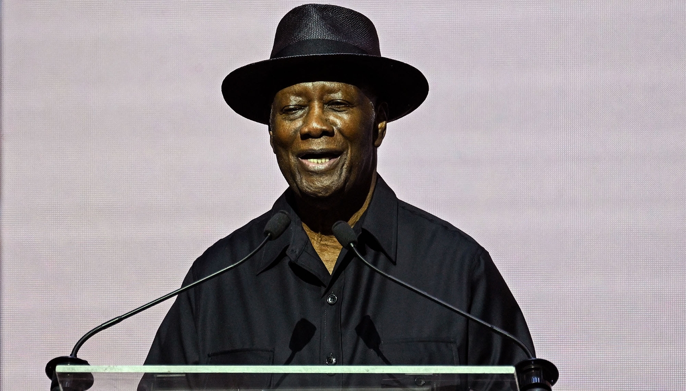 Alassane Ouattara launches the coffee and cocoa season in Abidjan on 1 October 2025.