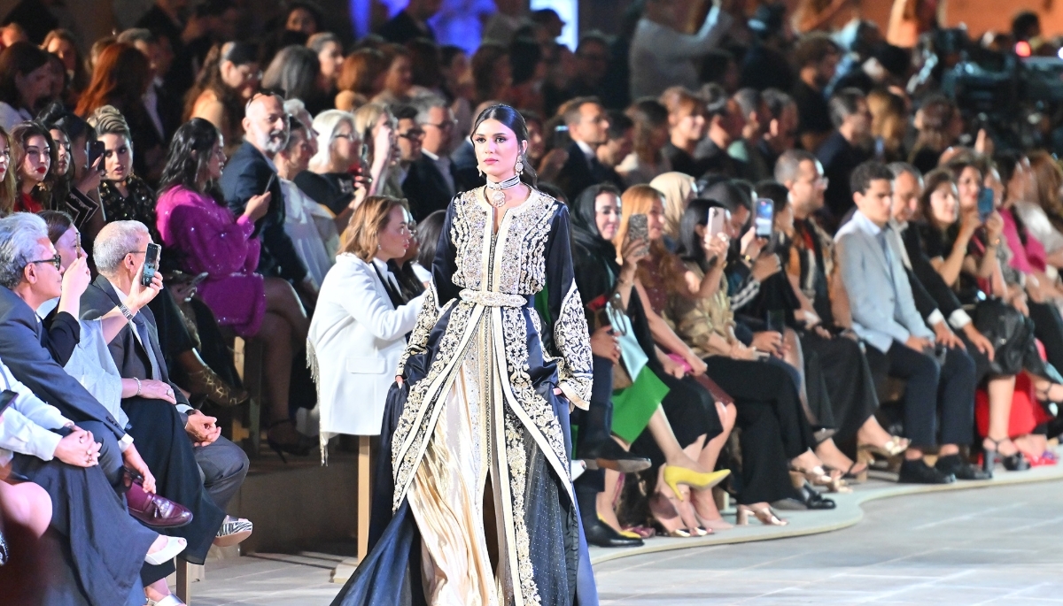 Fashion show dedicated to the caftan in Marrakesh, in May 2025. 