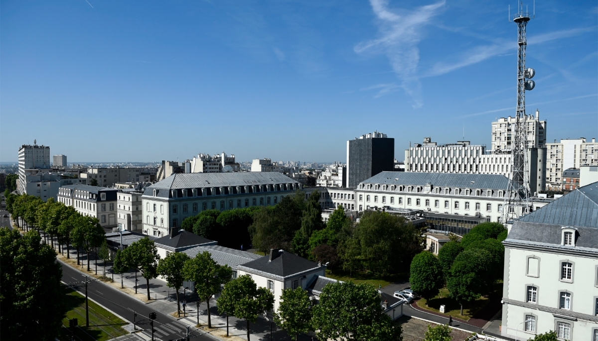 The headquarters of the General Directorate for External Security (DGSE) in Paris in 2015.