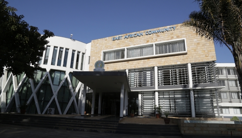 East African Community (EAC) headquarters in Arusha, Tanzania, 20 May 2022.