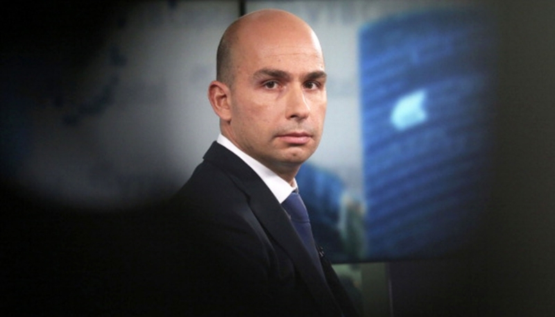 Atanas Bostandjiev during an interview at Bloomberg Television, London 2012.
