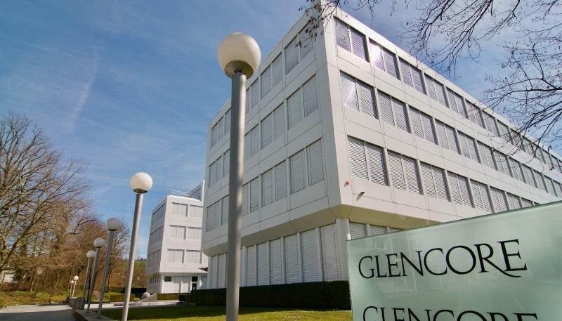 Glencore's head office in the canton of Zug, Switzerland.