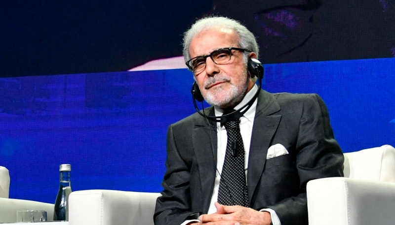 Governor of Morocco's central bank Abdellatif Jouahri in Marrakesh, Morocco in October 2023.