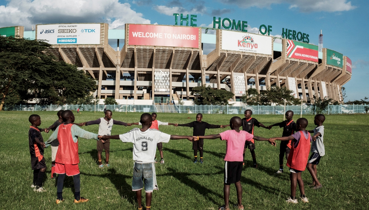 Kasarani Stadium in Nairobi on 12 May 2018.