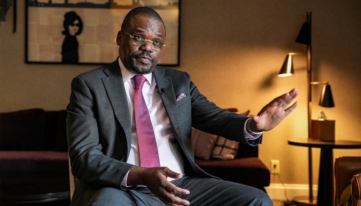 Jean Kaseya, director general of the Africa CDC, in Washington, on 13 April 2026. 
