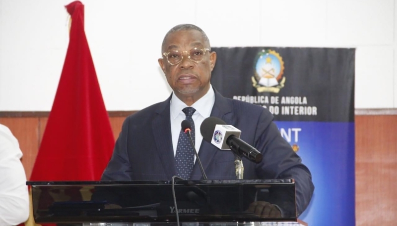 Former Angolan interior minister Eugénio César Laborinho in Luanda on 22 June 2024.  