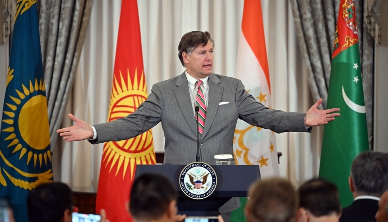 US Deputy Secretary of State Chris Landau in Washington, on 5 November 2025.