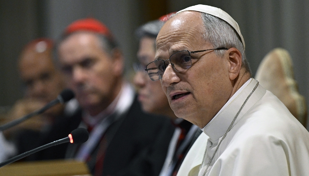 Pope Leo XIV at the Vatican, 8 January 2026.