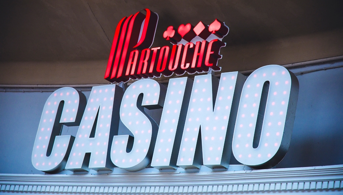 Logo of French casino group Partouche in April 2024.