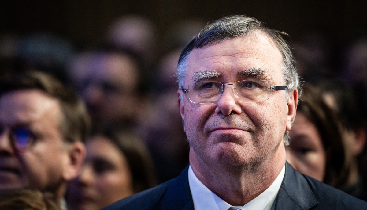 TotalEnergies CEO & Chairman Patrick Pouyanné in Paris on 8 January 2024.