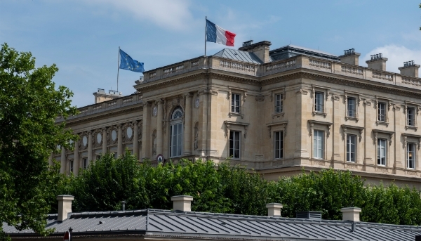 The French Ministry of Foreign Affairs, in Paris, in 2022.