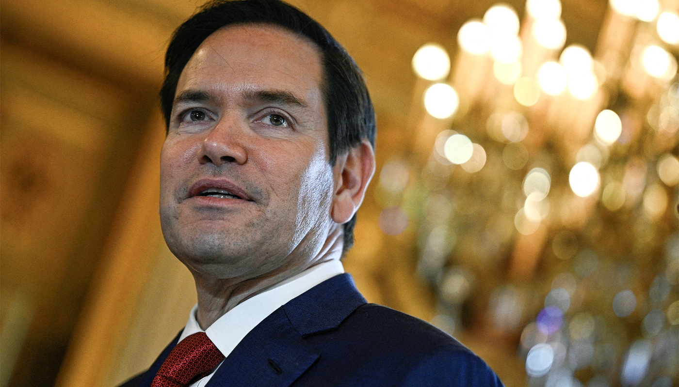 US Secretary of State Marco Rubio in Paris, France, on 17 April 2025.