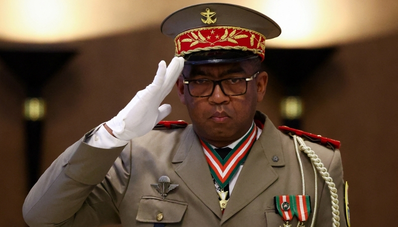 General Ruphin Fortunat Zafisambo, new Malagasy prime minister in Antananarivo, on 6 October 2025. 