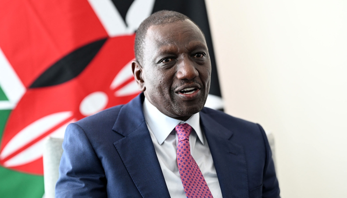 
Kenyan President William Ruto during a meeting at the United Nations on 25 September 2024 in New York.