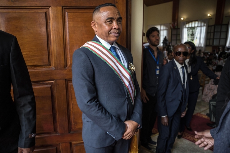 Michael Randrianirina at the High Constitutional Court in Antananarivo, 17 October 2025.