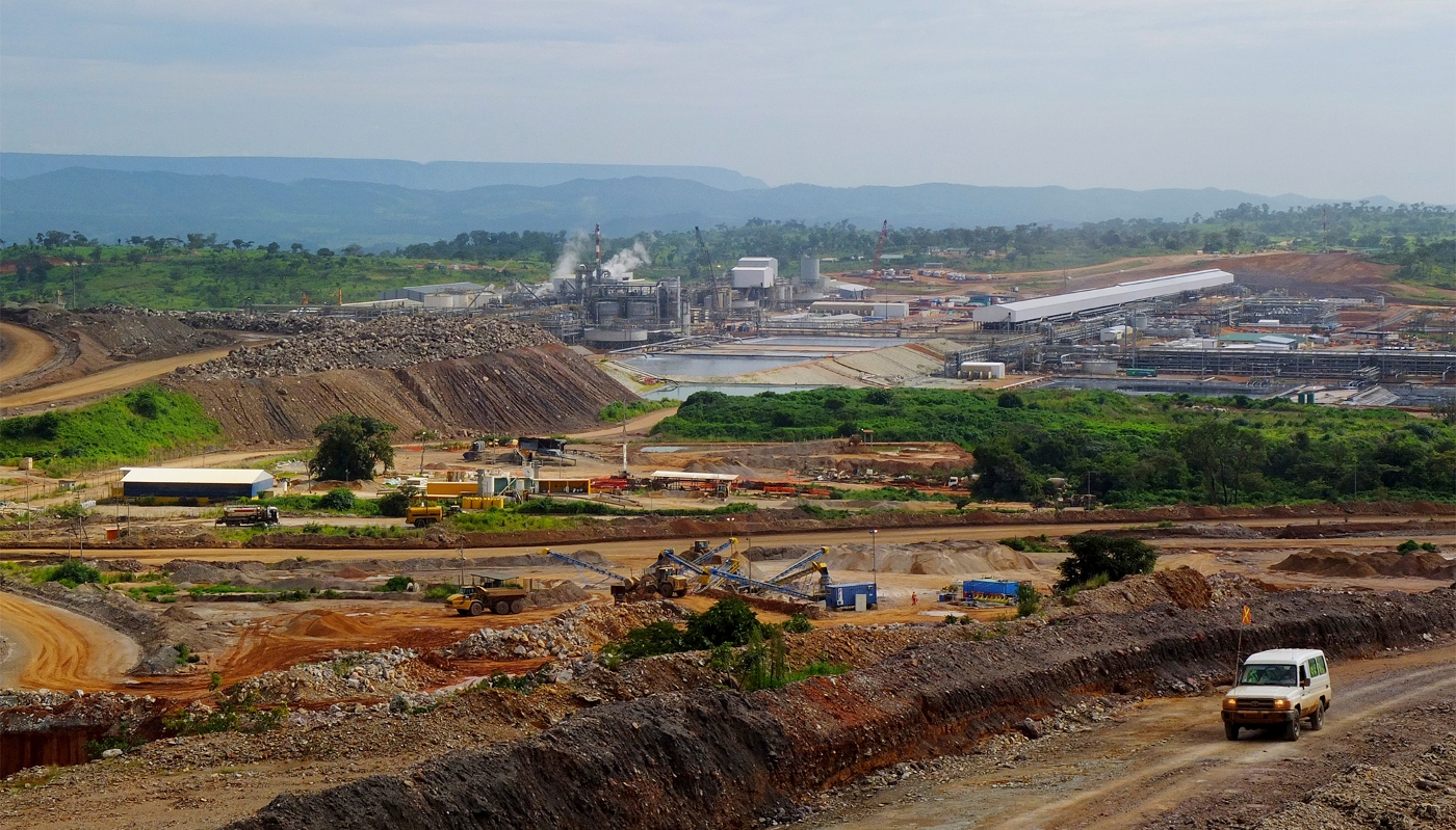 The Tenke Fungurume copper and cobalt mine in Congo's copper-producing south in January 2013.