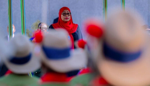 Samia Suluhu announces dissolution of parliament ahead of the October general elections in Dodoma, 28 June 2025.