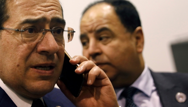 Tarek El Molla, Egypt's Minister of Petroleum and Mineral Resources, at Sharm el-Sheikh, 8 December 2018.