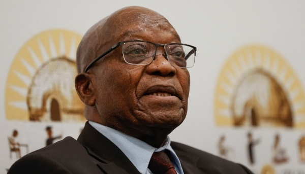 Former South African President Jacob Zuma, in Johannesburg, in October 2022.