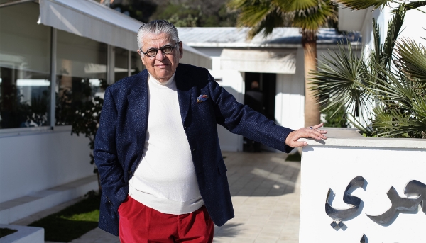 Businessman Youssef Zarrouk, at the Nautique Club in Sidi Bou Said, on the outskirts of Tunis, Tunisia, December 2017. 